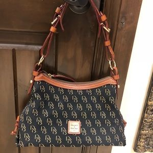 Black Dooney with brown trim!